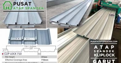 harga atap spandek kliplok Garut