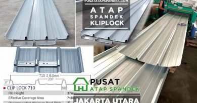 harga atap spandek kliplok Jakarta Utara