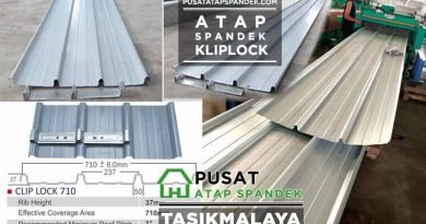 harga atap spandek kliplok Tasikmalaya