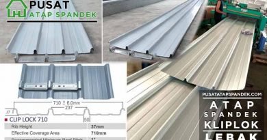 harga atap spandek kliplok Lebak
