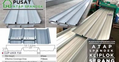 harga atap spandek kliplok Serang