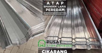 harga atap spandek lapis peredam Cikarang