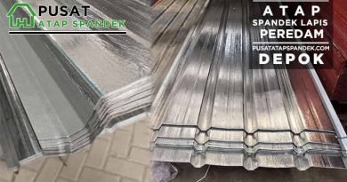 harga atap spandek lapis peredam Depok