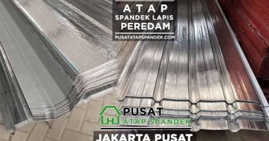 harga atap spandek lapis peredam Jakarta Pusat
