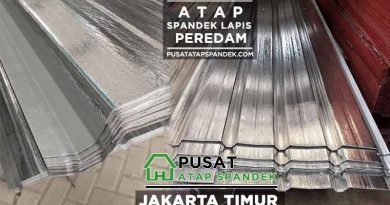 harga atap spandek lapis peredam Jakarta Timur
