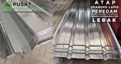 harga atap spandek lapis peredam Lebak