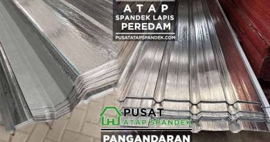 harga atap spandek lapis peredam Pangandaran