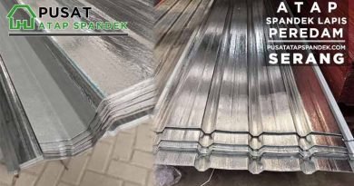 harga atap spandek lapis peredam Serang