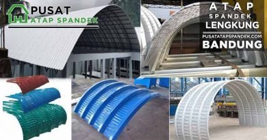 harga atap spandek lengkung Bandung