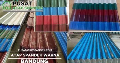 harga atap spandek warna Bandung