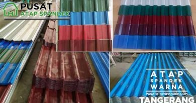 harga atap spandek warna Tangerang