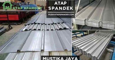 harga atap spandek Mustika Jaya