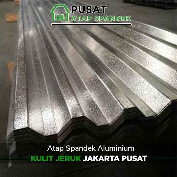 harga atap spandek aluminium kulit jeruk Jakarta Pusat