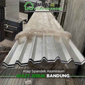 harga atap spandek aluminium kulit jeruk Bandung