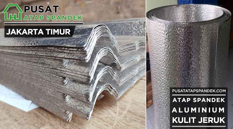 harga spandek aluminium kulit jeruk Jakarta Timur