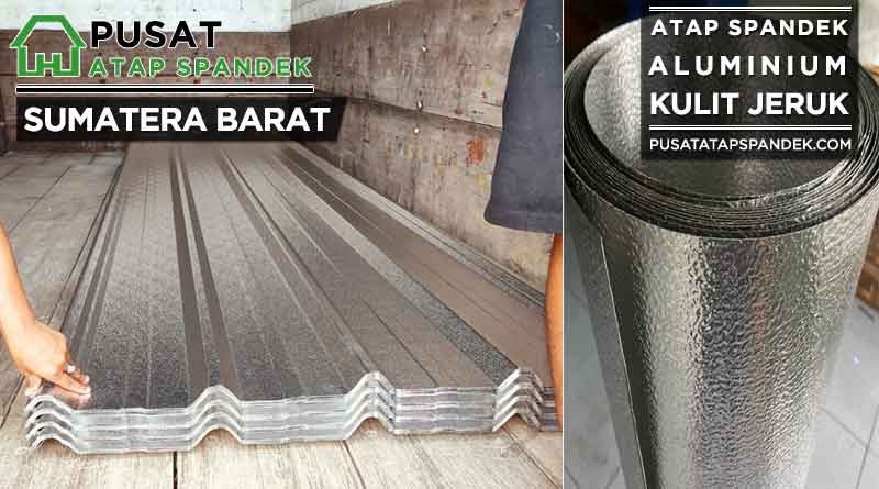 harga spandek aluminium kulit jeruk Sumatera Barat