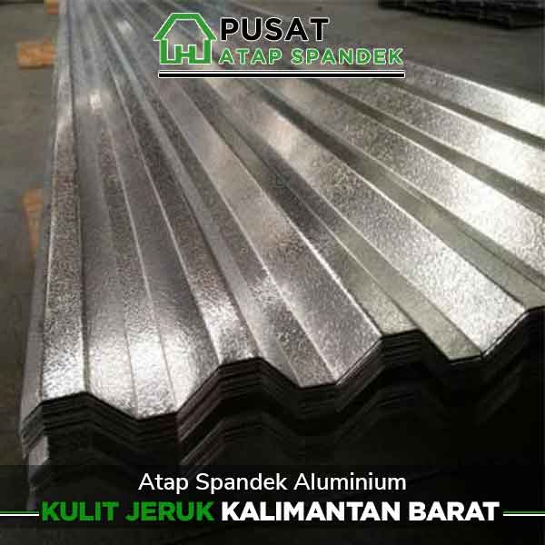 harga atap spandek aluminium kulit jeruk Kalimantan Barat