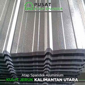 harga atap spandek aluminium kulit jeruk Kalimantan Utara