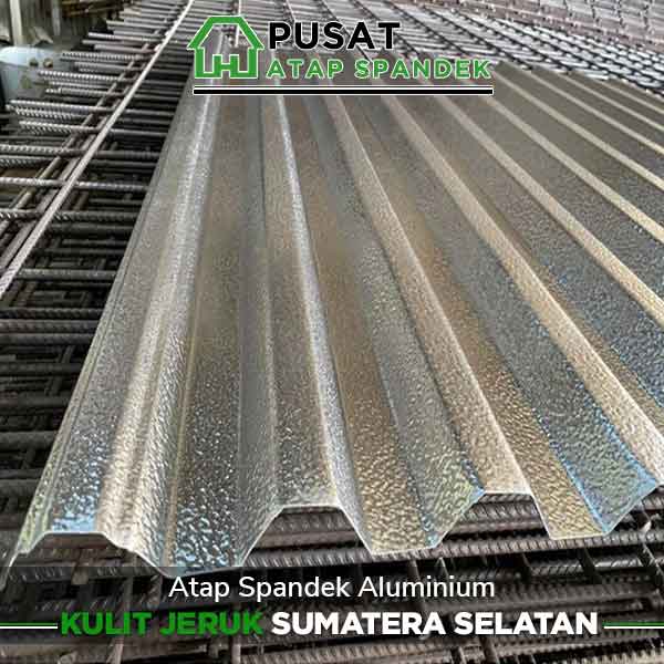 harga atap spandek aluminium kulit jeruk Sumatera Selatan