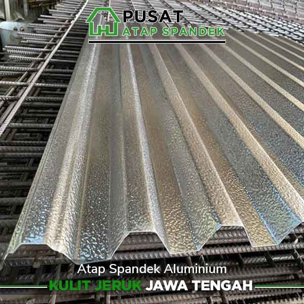 harga atap spandek aluminium kulit jeruk Jawa Tengah