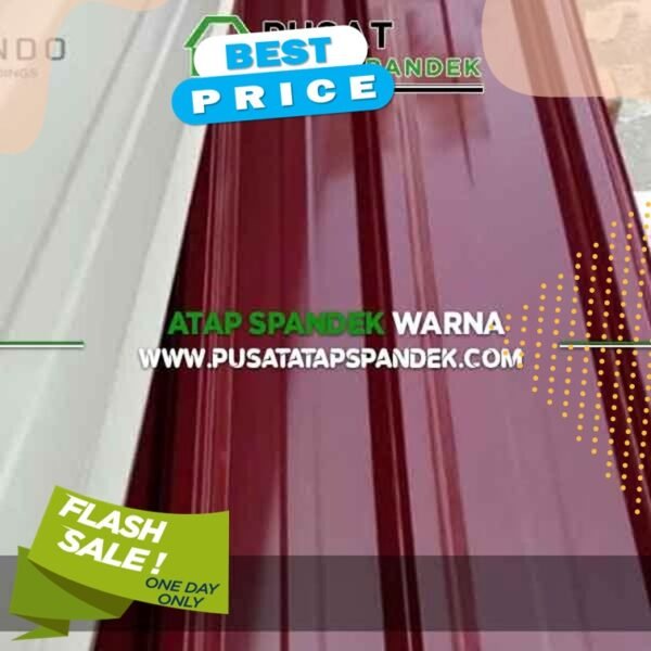 atap spandek warna depok