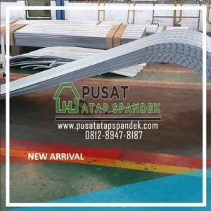 harga atap spandek lengkung Bekasi