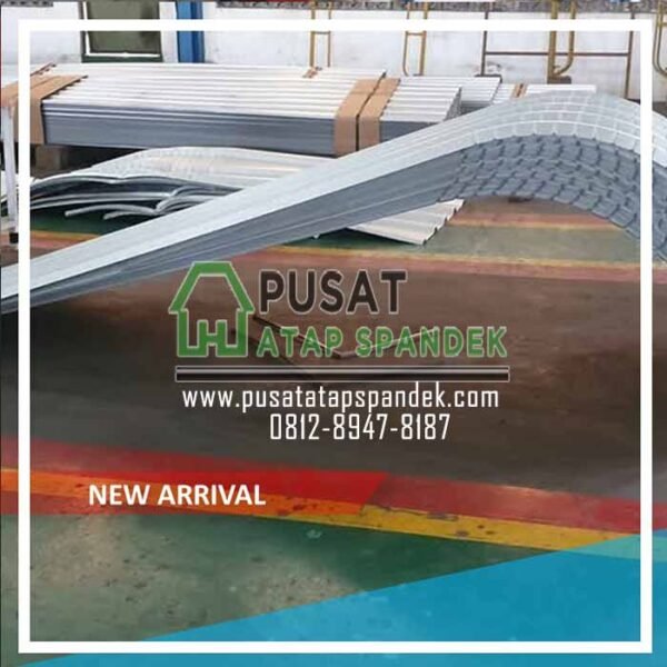 harga atap spandek lengkung Bekasi