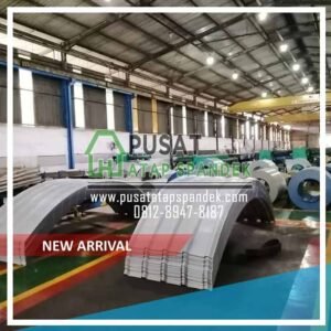 harga atap spandek lengkung Tangerang