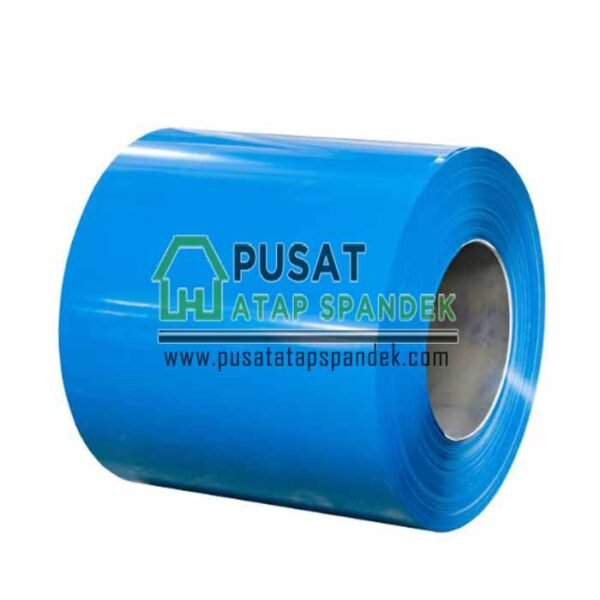 Seng Plat Warna Biru