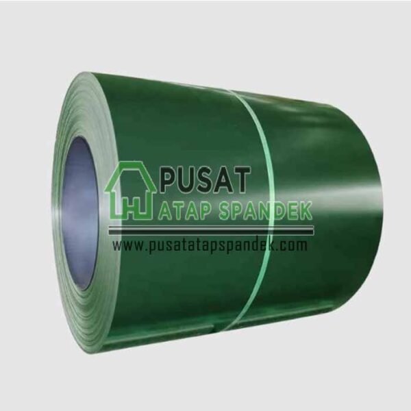 Seng Plat Warna Hijau