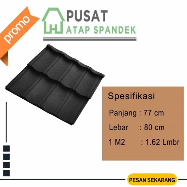 spesfikasi genteng metal pasir