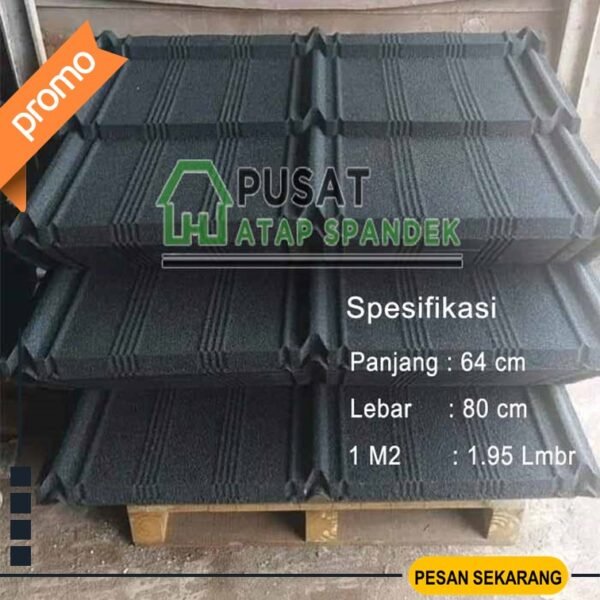 spesfikasi genteng metal pasir minimalis